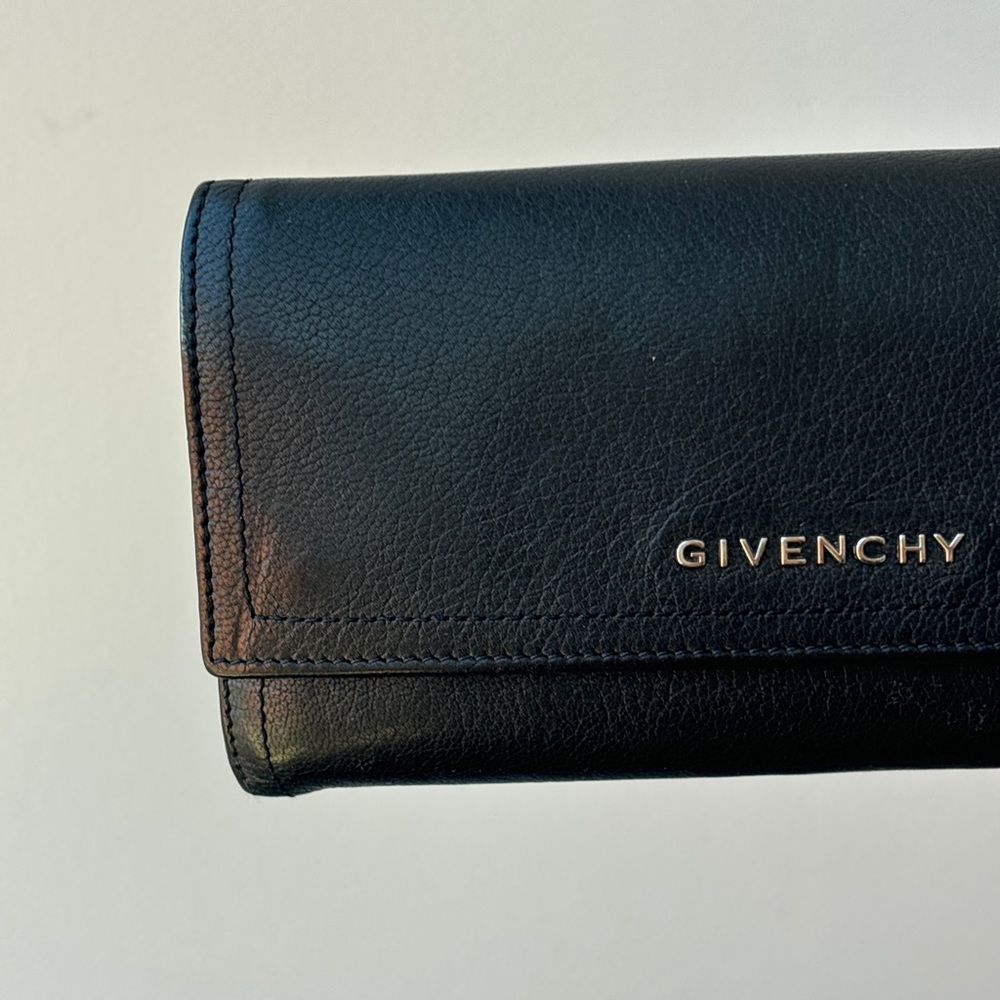 Givenchy Black Leather Wallet